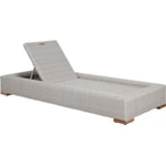 Recalled Patmos Chaise Lounge Chair in Gray